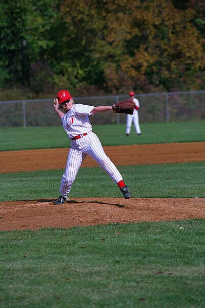 Melissa Stone Pitching for the Angels